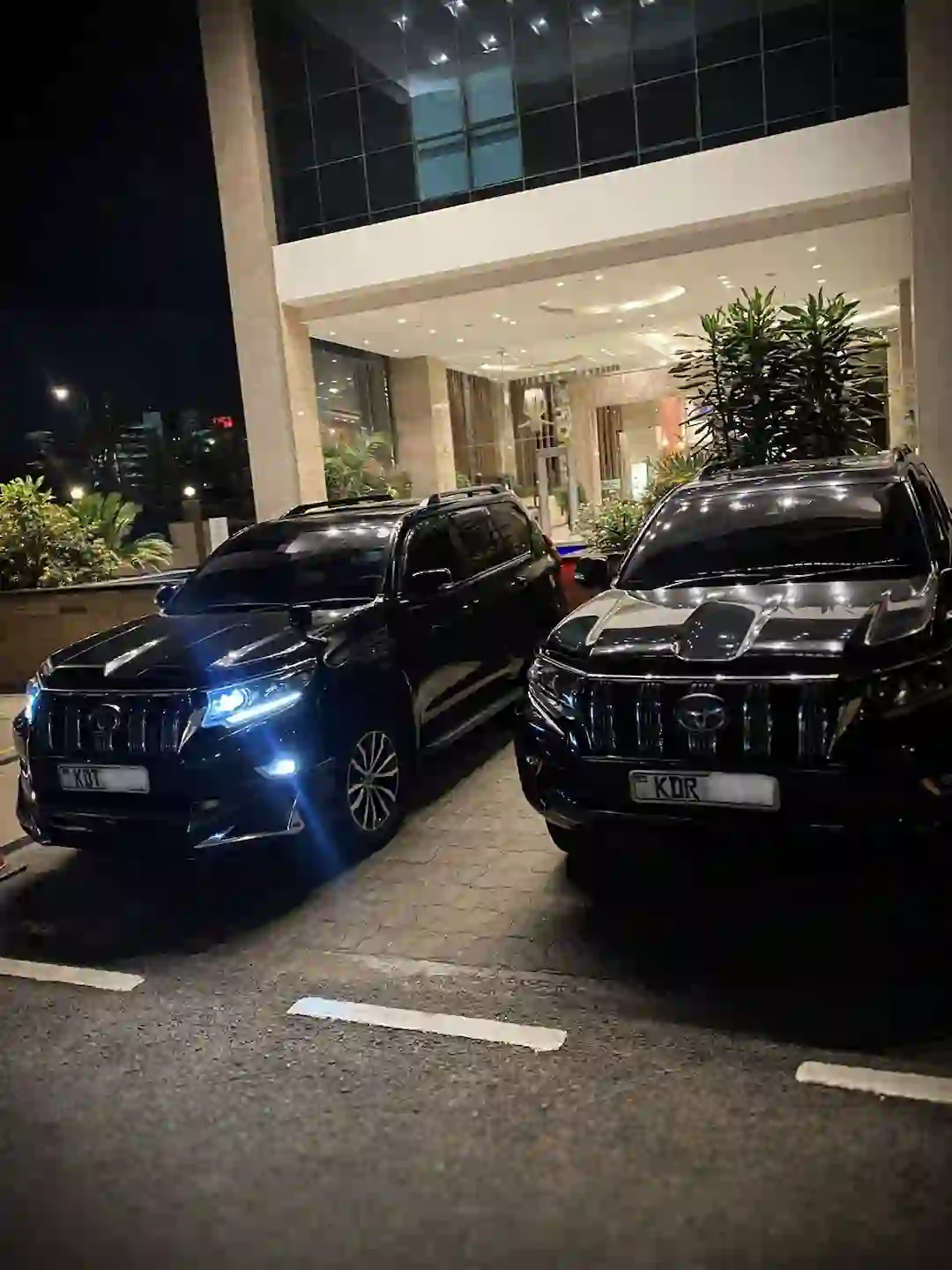 Prado Prado Black Two Car Hire