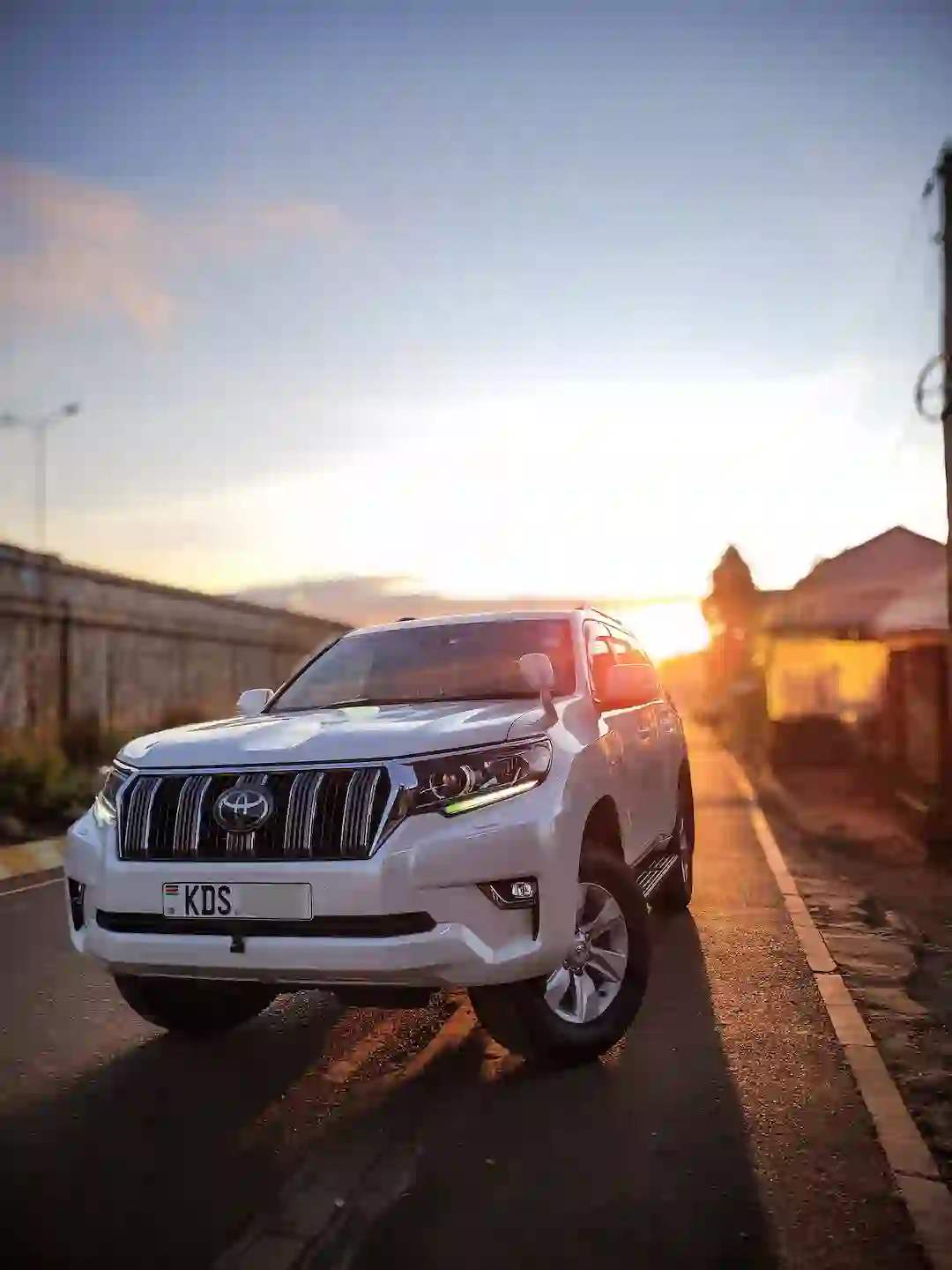 Prado Prado White Sunrise Car Hire